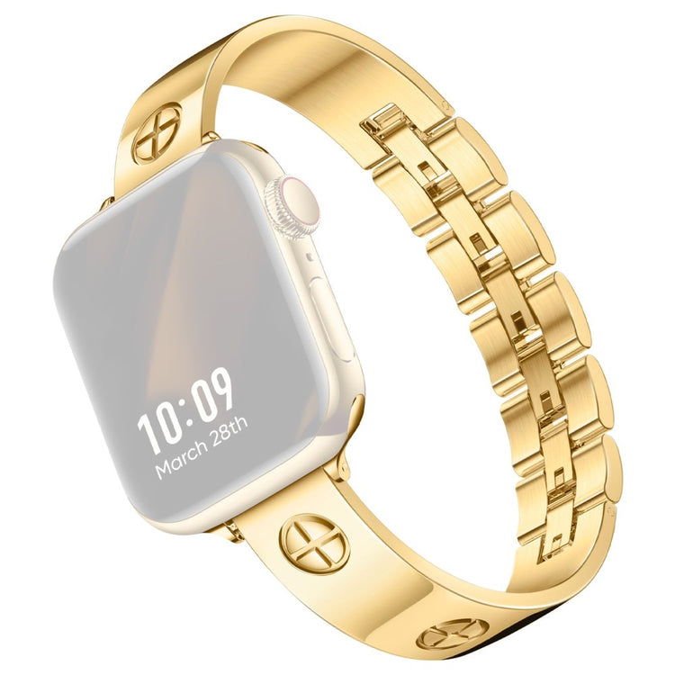 Super Stylish Apple Smartwatch Metal Universel Strap - Gold#serie_1