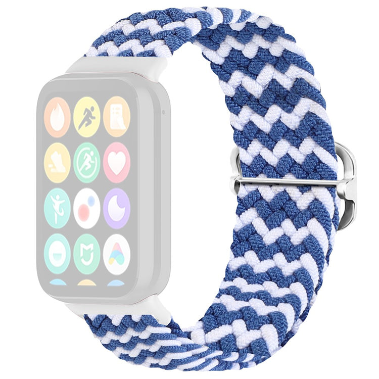 Stylish Xiaomi Redmi Watch 4 Nylon Strap - Blue#serie_5