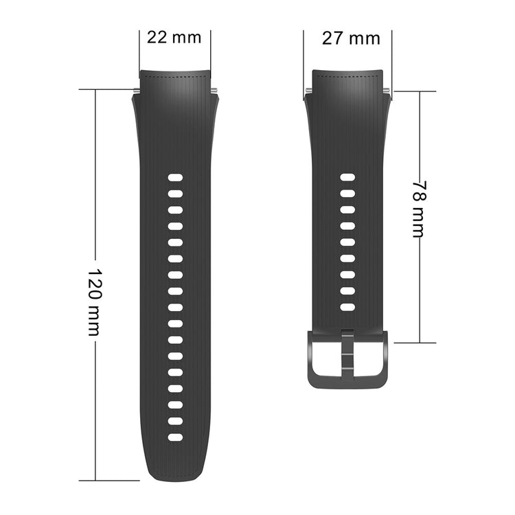 Wonderful Oppo Watch X Silicone Strap - Silver#serie_2