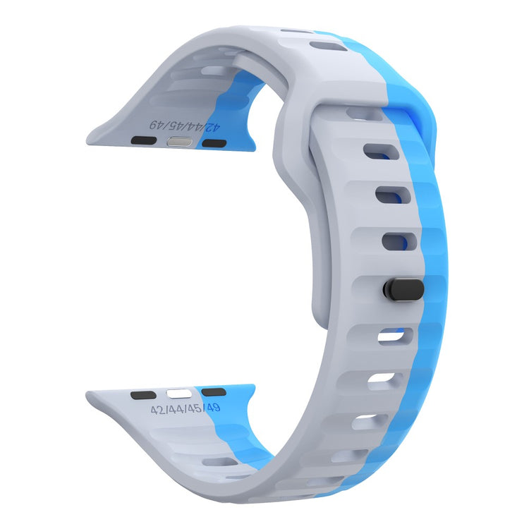 Remarkably Neat Apple Smartwatch Silicone Universel Strap - Blue#serie_11