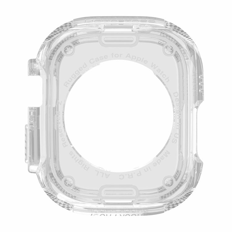 Comfortable Apple Watch Ultra Silicone Strap - Transparent#serie_7