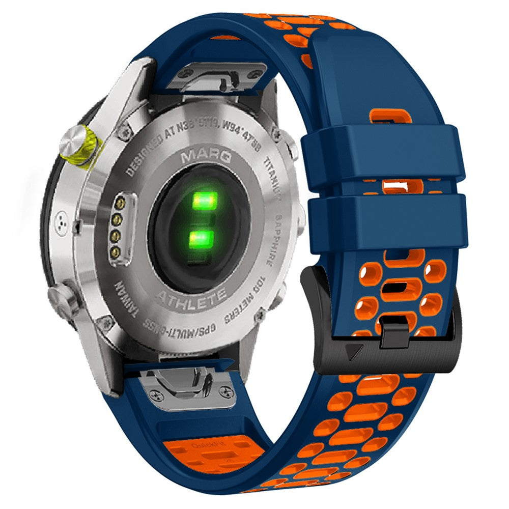 FTRONGRT Cinturino 26mm In Silicone Per Garmin Enduro – Ricambio Traspirante Con Chiusura A T