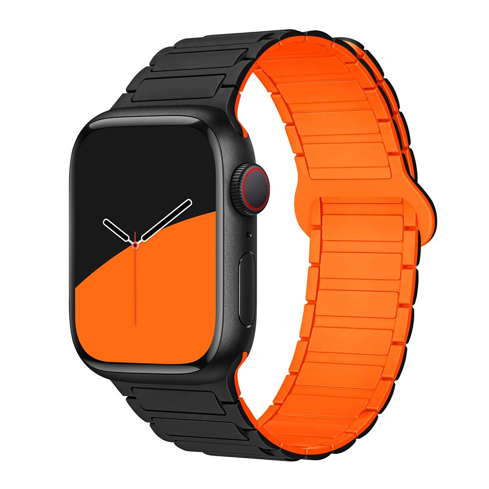 Incredibly Tough Apple Smartwatch Silicone Universel Strap - Orange#serie_7