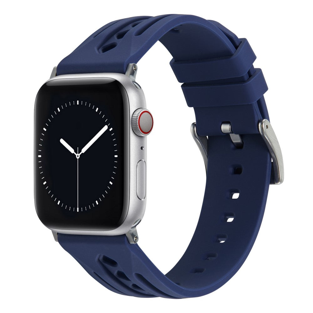 Mega Pleasant Apple Smartwatch Silicone Universel Strap - Blue#serie_3