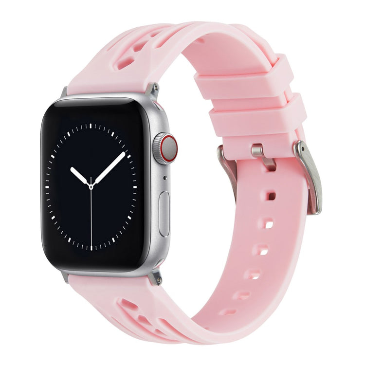 Mega Pleasant Apple Smartwatch Silicone Universel Strap - Pink#serie_9