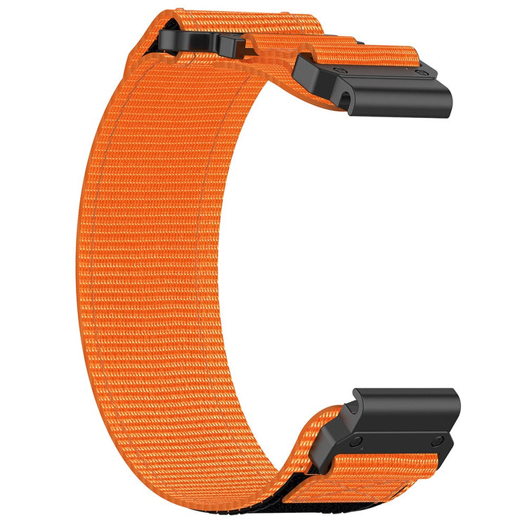 Mega Reliable Garmin Smartwatch Nylon Universel Strap - Orange#serie_2