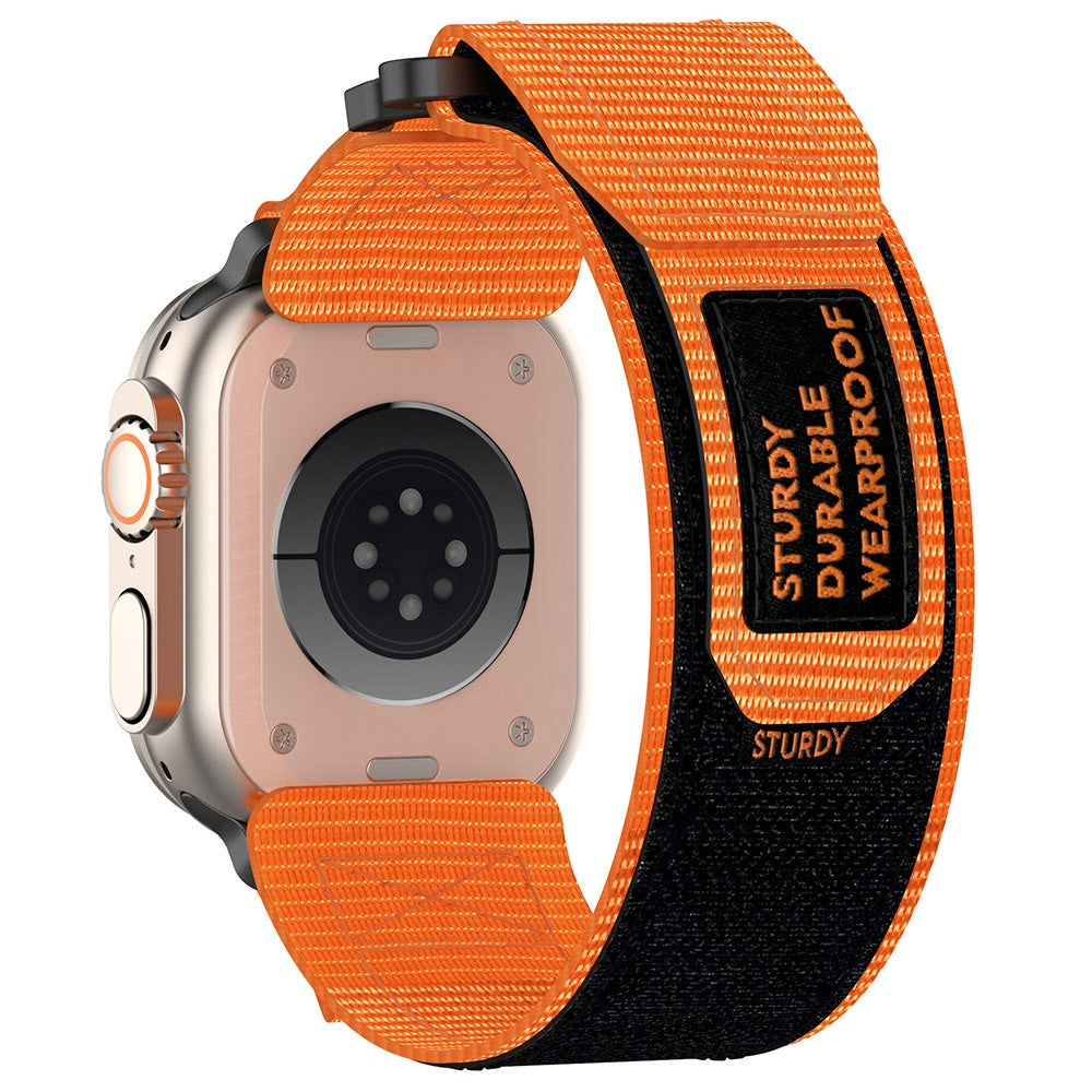 Delightful Apple Smartwatch Nylon Universel Strap - Orange#serie_2