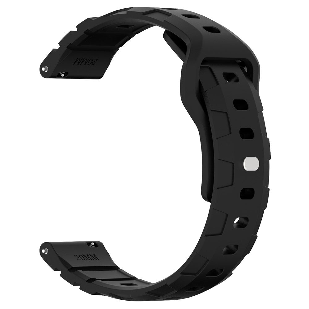 Wonderful Smartwatch Silicone Universel Strap - Black#serie_1