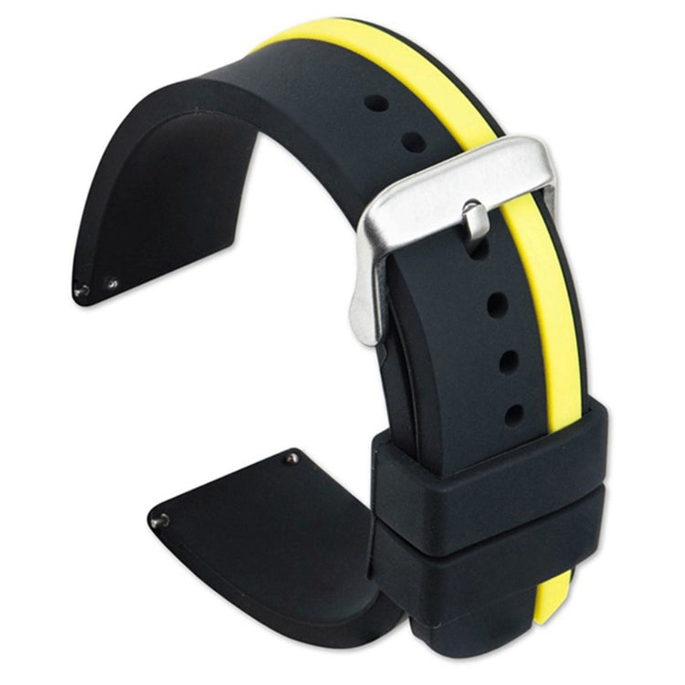 Super Good Smartwatch Silicone Universel Strap - Yellow#serie_5