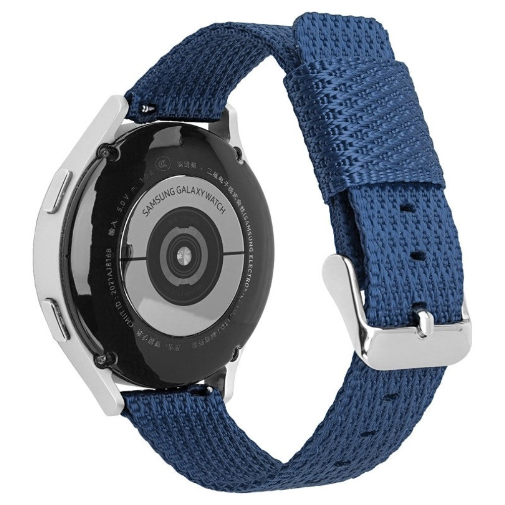 Huawei Watch GT 3 42mm / Watch GT 3 Pro 43mm Wrist Strap 20mm Texture Nylon Watch Strap - Sapphire / Grid#serie_3