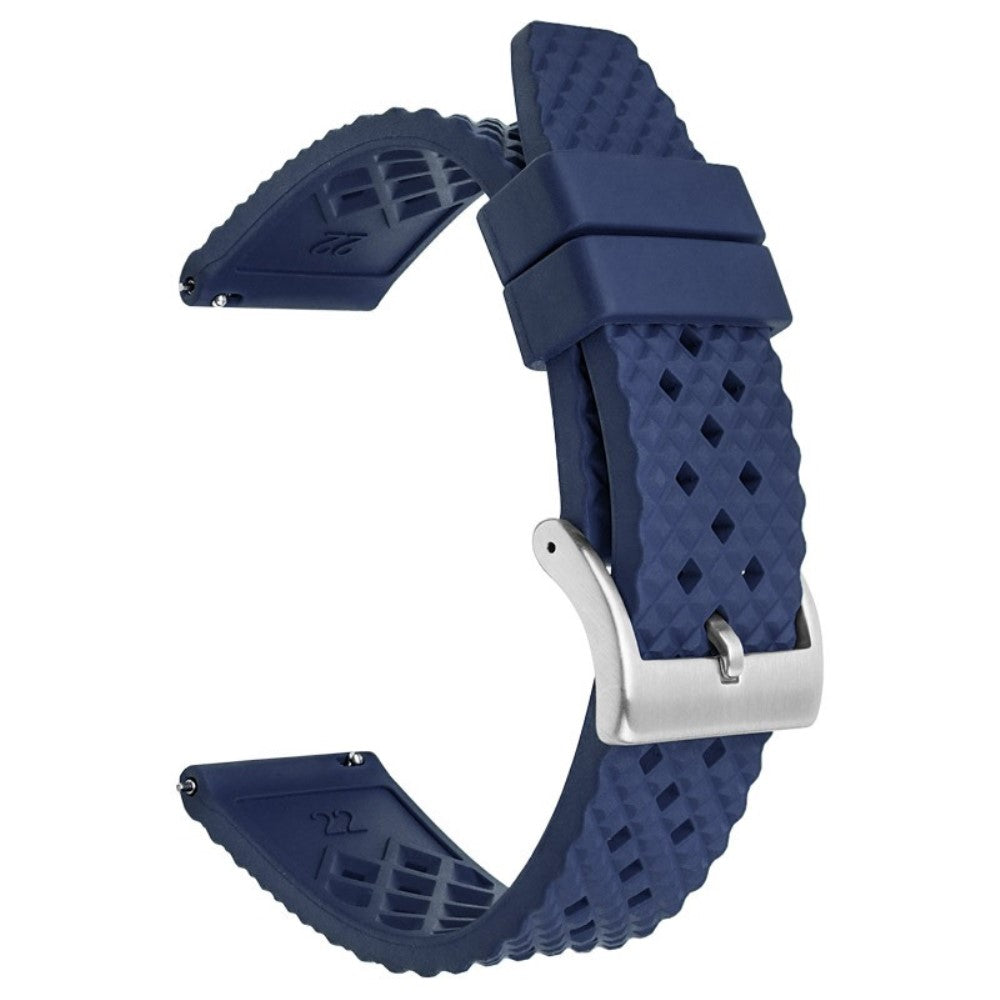 Brilliant Smartwatch Silicone Universel Strap - Blue#serie_2