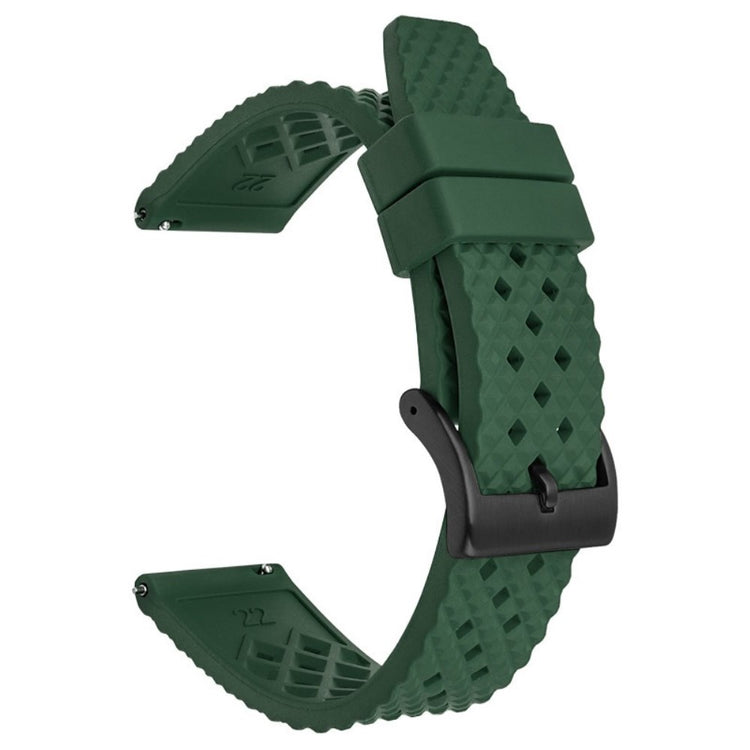 Brilliant Smartwatch Silicone Universel Strap - Green#serie_10