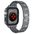 Apple Smartwatch Metallo E Strass Universali Cinturino