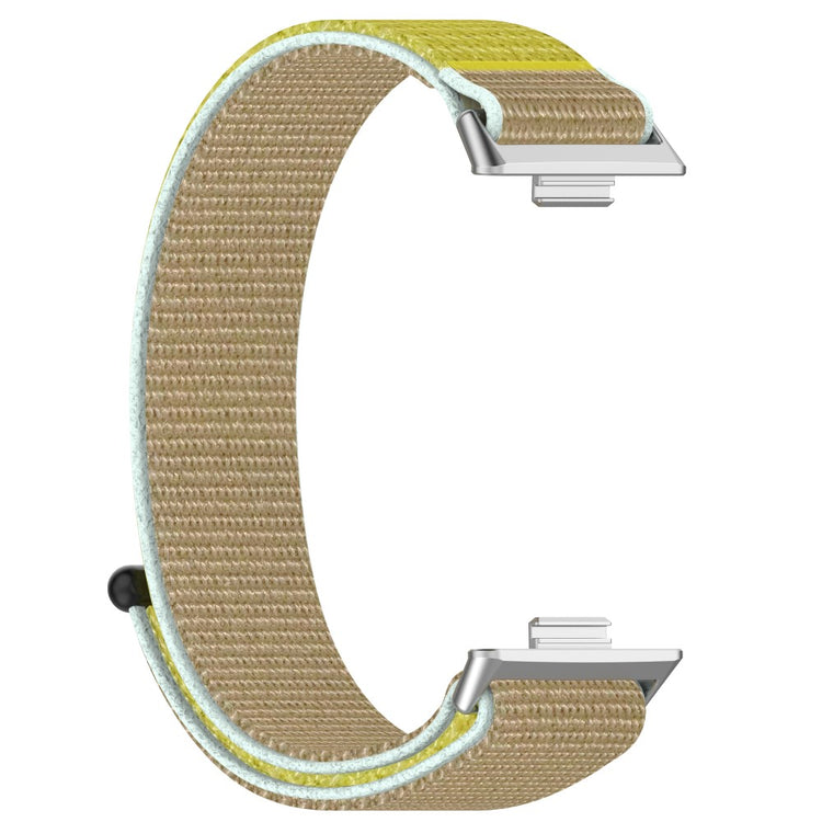 Remarkably Neat Huawei Watch Fit 3 Nylon Strap - Yellow#serie_9