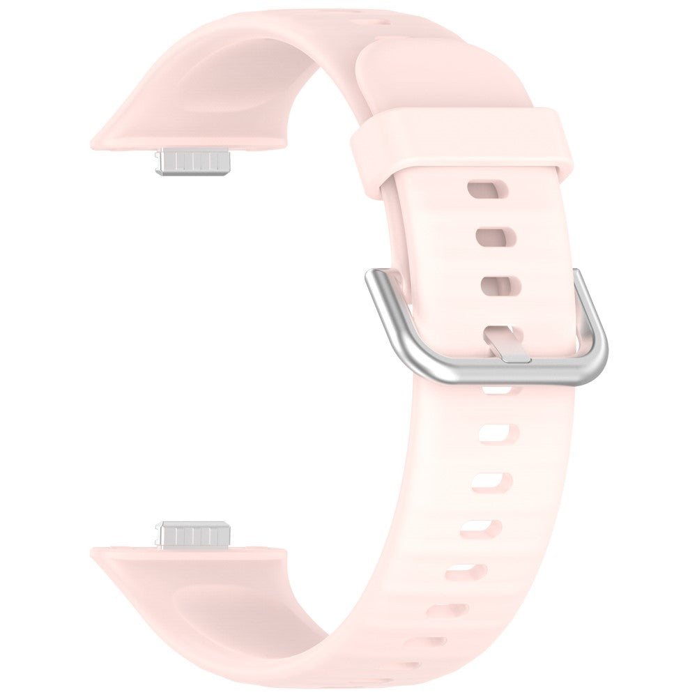 Sweet Huawei Watch Fit 3 Silicone Strap - Pink#serie_4