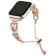 Apple Smartwatch Metallo E Strass Universali Cinturino
