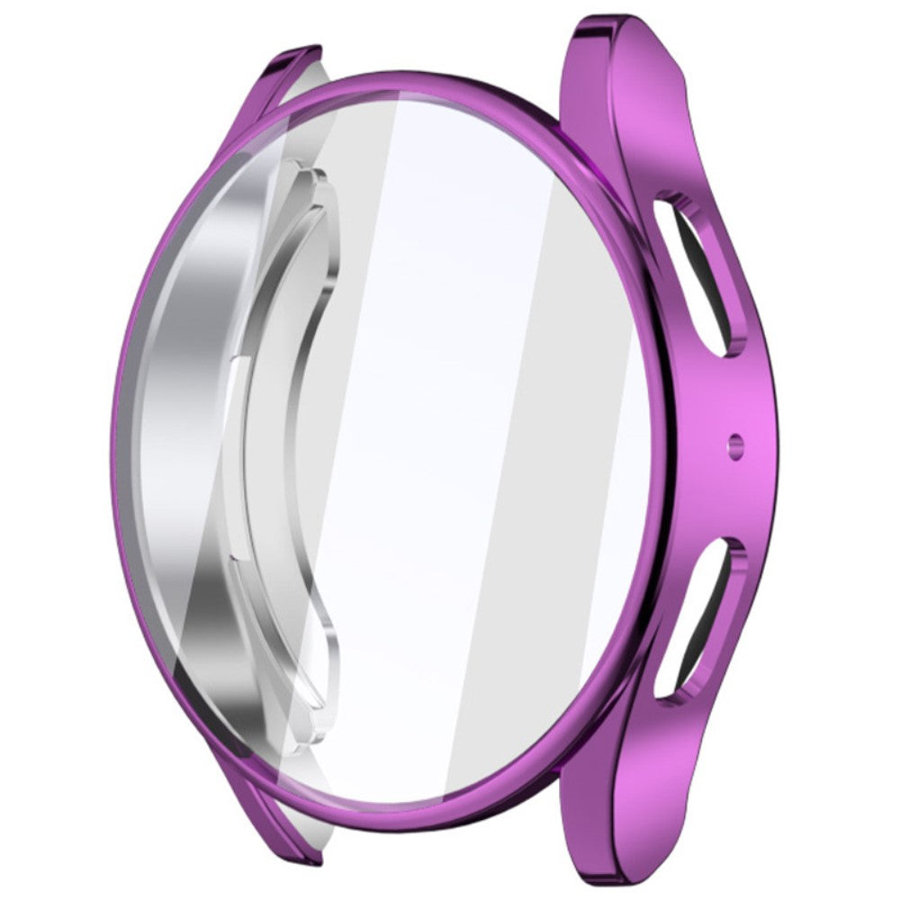 Samsung Galaxy Watch7 44mm Case Full Guard Soft Flexible Watch Protector Built-In Screen Cover - Purple#serie_11