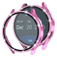 Super Alla Moda Samsung Galaxy Watch 7 44mm Cover con Protezione schermo in Vetro e Strass
