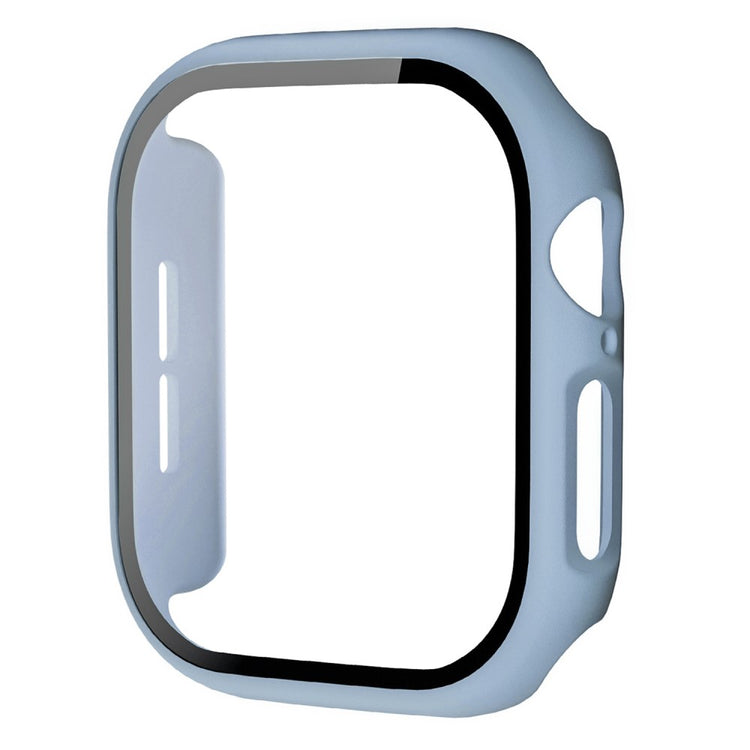 Apple Watch Series 10 42mm Protective Case All-Around Hard Bump Resistant Watch Cover with Tempered Glass Film - Baby Blue#serie_17