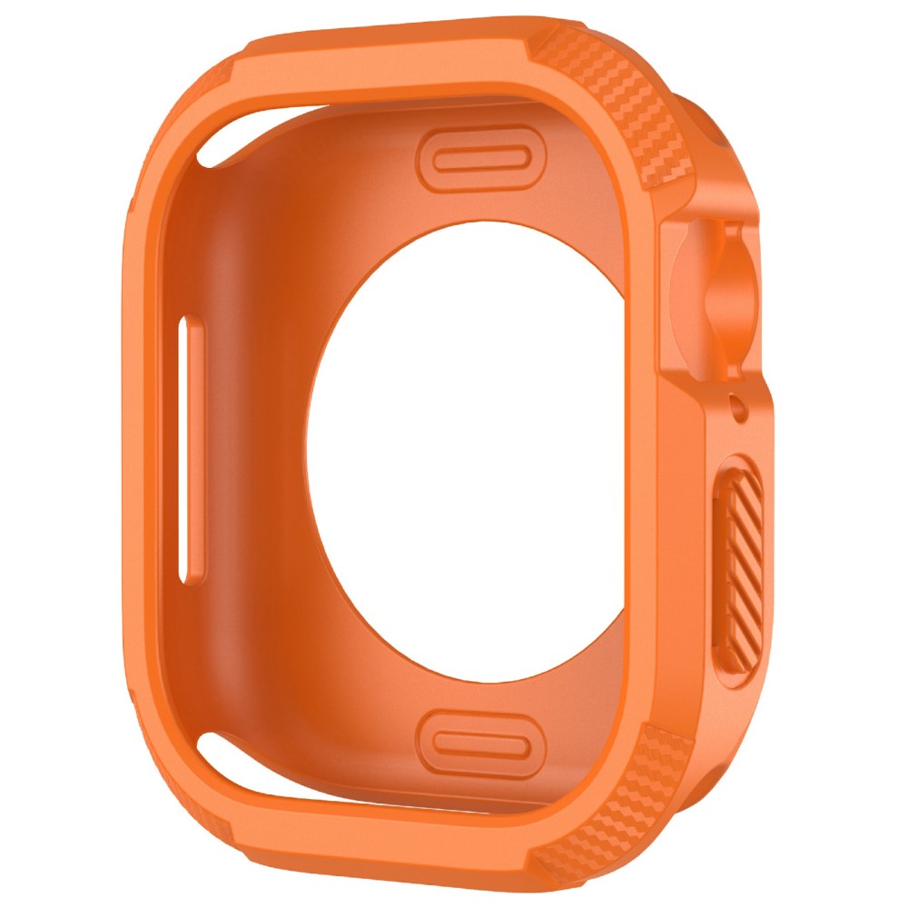 Apple Watch Series 10 42mm Protective Cover Rugged Flexible Watch Case - Orange#serie_2