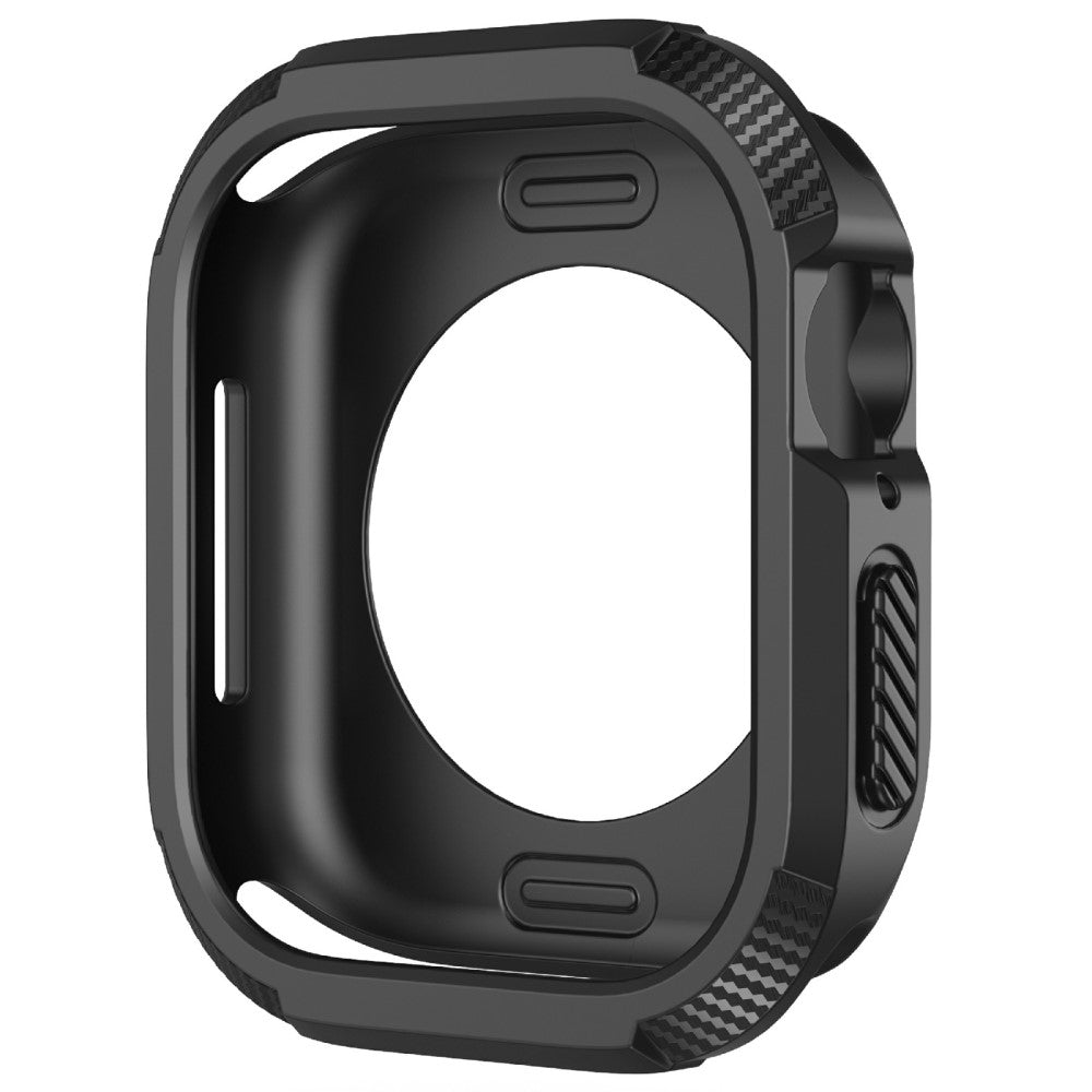 Apple Watch Series 10 42mm Protective Cover Rugged Flexible Watch Case - Black#serie_4