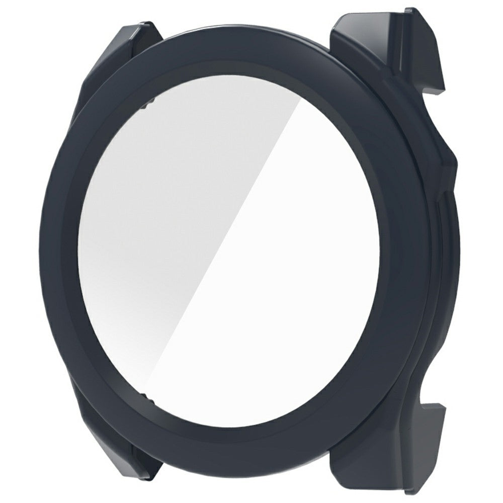 Garmin Fenix 8 43mm AMOLED Hard Bump Resistant Watch Case with Tempered Glass Screen Film - Dark Blue#serie_4