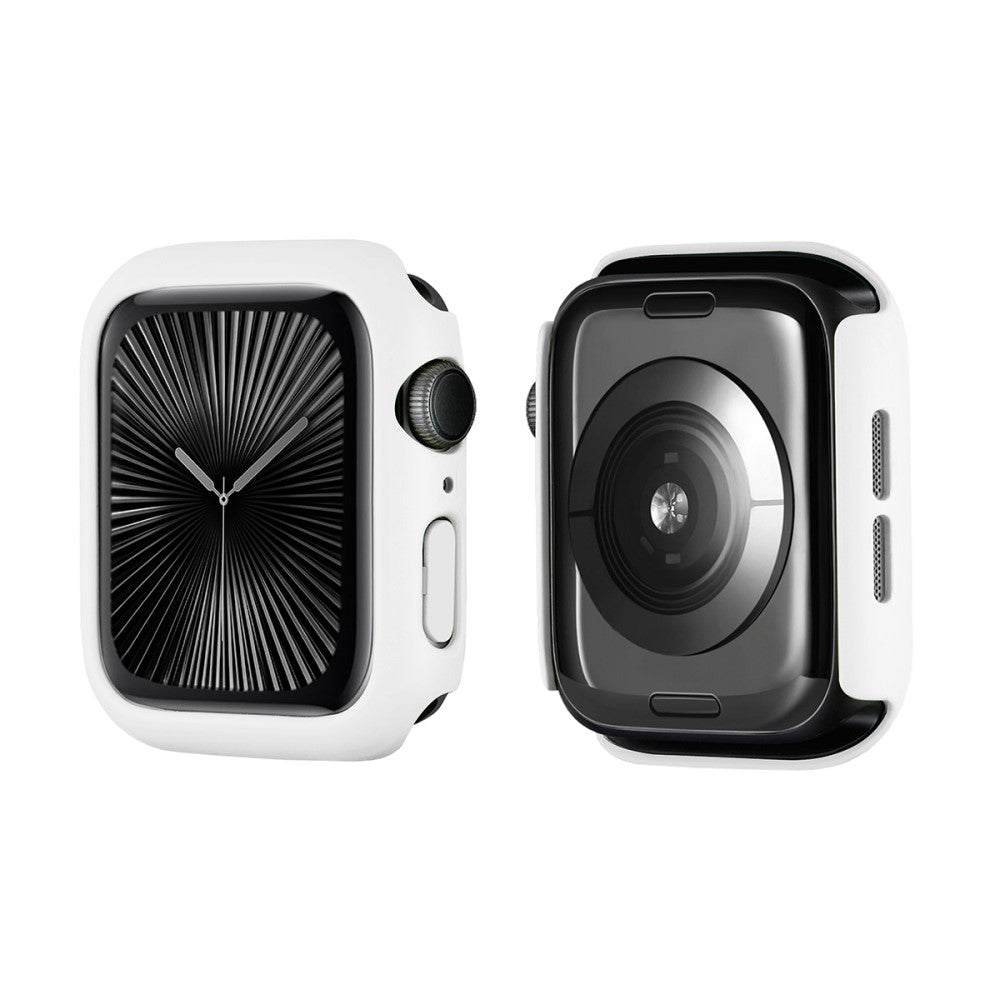 Apple Watch Series 10 46mm ENKAY HAT PRINCE Solid Color PC Watch Case Shockproof Cover - White#serie_1