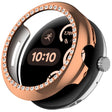 Assolutamente Alla Moda Google Smartwatch Strass e Silicone / TPU Cover