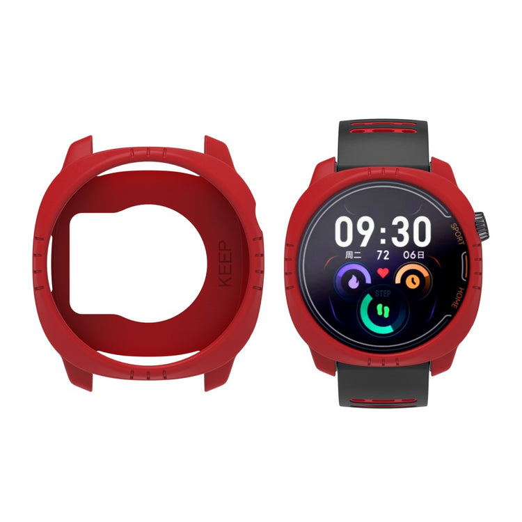 Silicone Cover Keep Watch Pilot 1 Smart Watch Protective Case Shockproof Lightweight - Red#serie_3