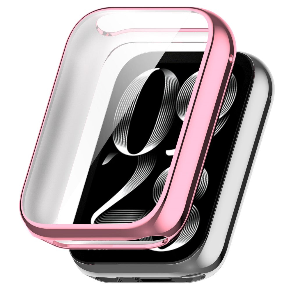 Xiaomi Smart Band 9 Pro Watch Case Electroplating Full-Wrapped Flexible Cover - Pink#serie_1