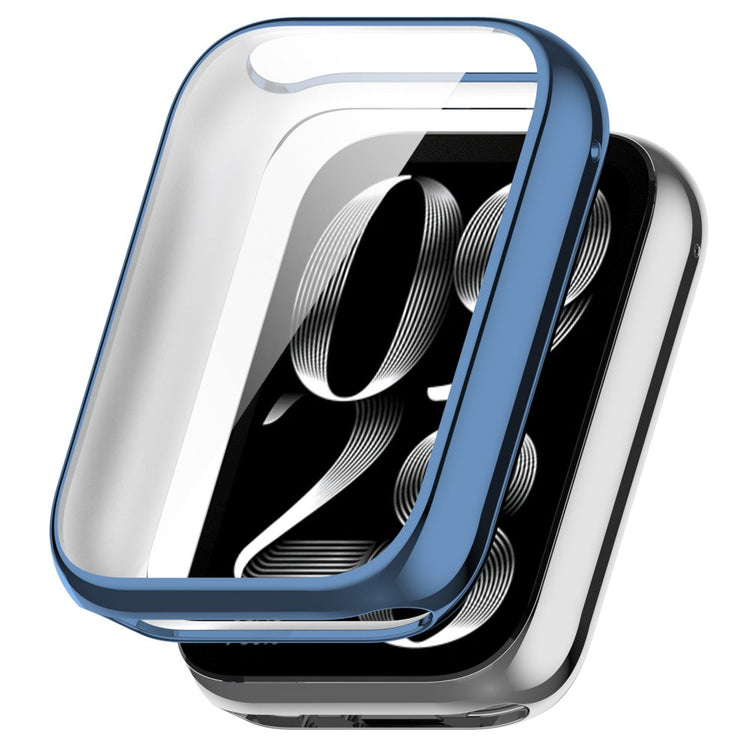 Xiaomi Smart Band 9 Pro Watch Case Electroplating Full-Wrapped Flexible Cover - Blue#serie_4