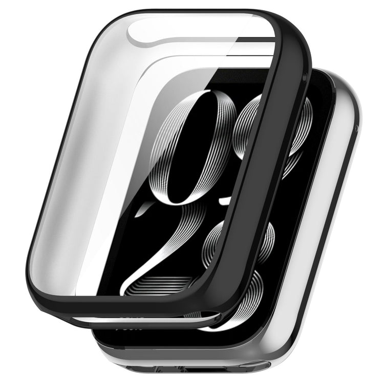 Xiaomi Smart Band 9 Pro Watch Case Electroplating Full-Wrapped Flexible Cover - Black#serie_5