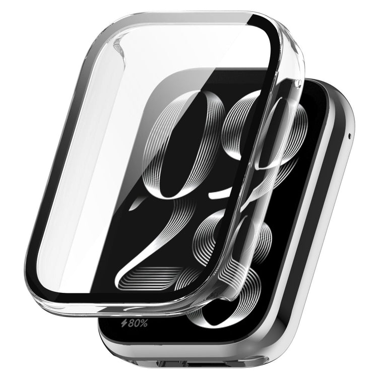 Xiaomi Smart Band 9 Pro Case Hard Bump Resistant All-Around Watch Cover with Tempered Glass Film - Transparent#serie_5