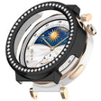Morbido Huawei Watch GT 5 Pro 42mm Strass e Silicone / TPU Cover