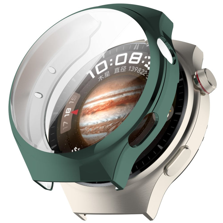 Huawei Watch 4 Flexible Watch Case Anti Scratch Full Coverage Protective Cover - Electroplate Green#serie_2