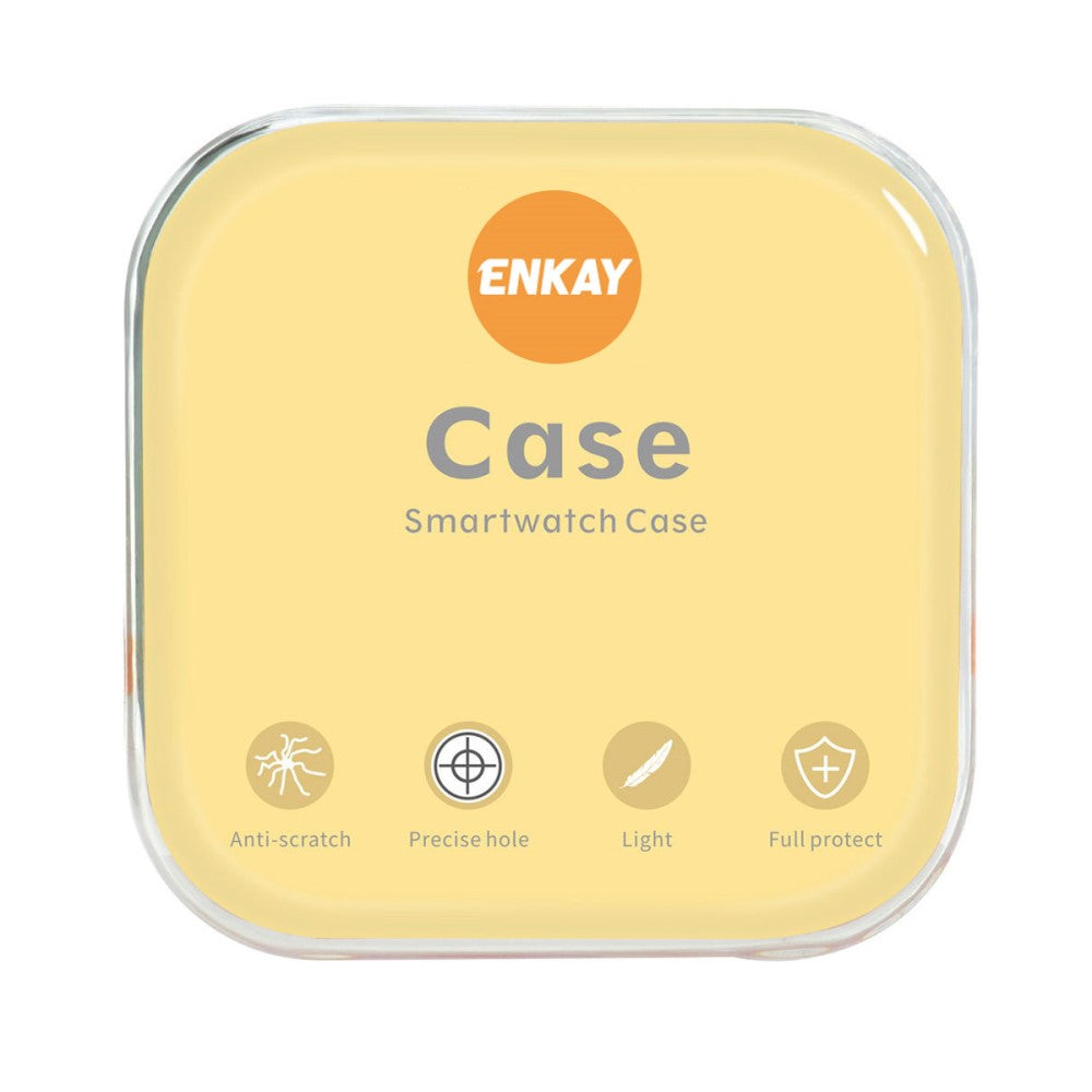 ENKAY Hat Prince Garmin Venu 3 Watch Case All-Around Bump Resistant Cover with HD Tempered Glass Film - Pink#serie_2