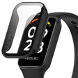 Mega Buono Xiaomi Smart Band 8 Active / Xiaomi Redmi Band 2 Universali Cover con Protezione schermo in Vetro e Silicone / TPU