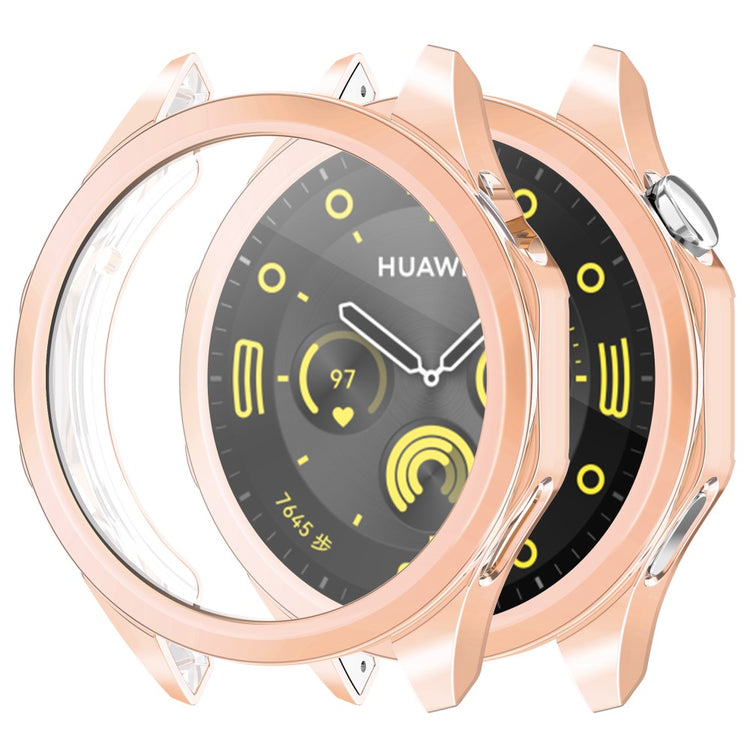 Meget Fint Silikone Cover passer til Huawei Watch GT 4 46mm - Pink#serie_4