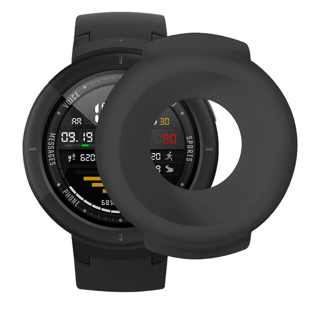 Beskyttende Silikone Universal Bumper passer til Amazfit Verge / Amazfit Verge Lite - Sort#serie_4