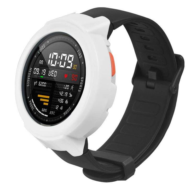 Beskyttende Silikone Universal Bumper passer til Amazfit Verge / Amazfit Verge Lite - Hvid#serie_2