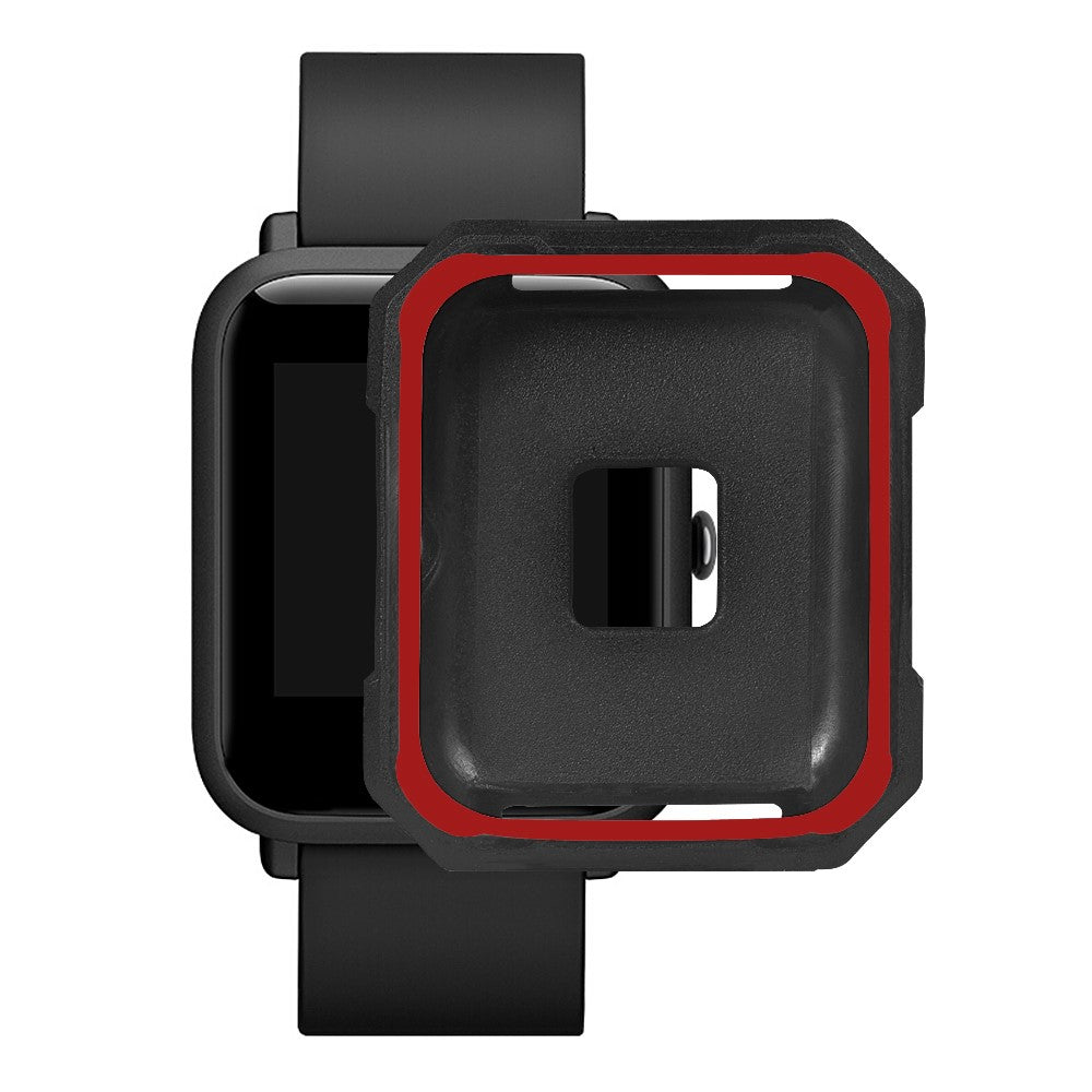 Mega Flot Silikone Cover passer til Amazfit Bip 1 / Amazfit Bip Lite - Rød#serie_3