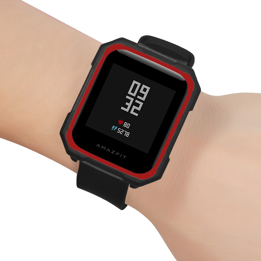 Mega Flot Silikone Cover passer til Amazfit Bip 1 / Amazfit Bip Lite - Rød#serie_3