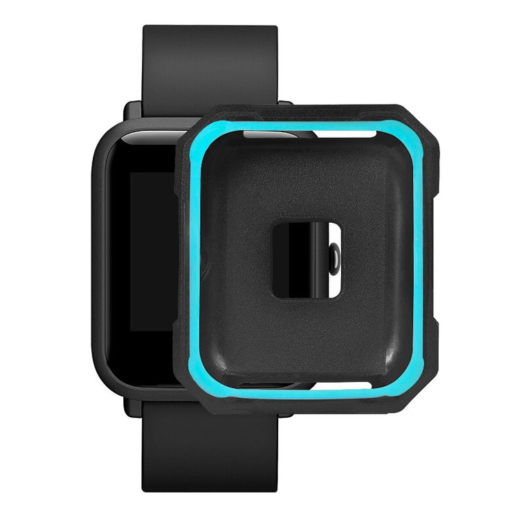 Mega Flot Silikone Cover passer til Amazfit Bip 1 / Amazfit Bip Lite - Blå#serie_5