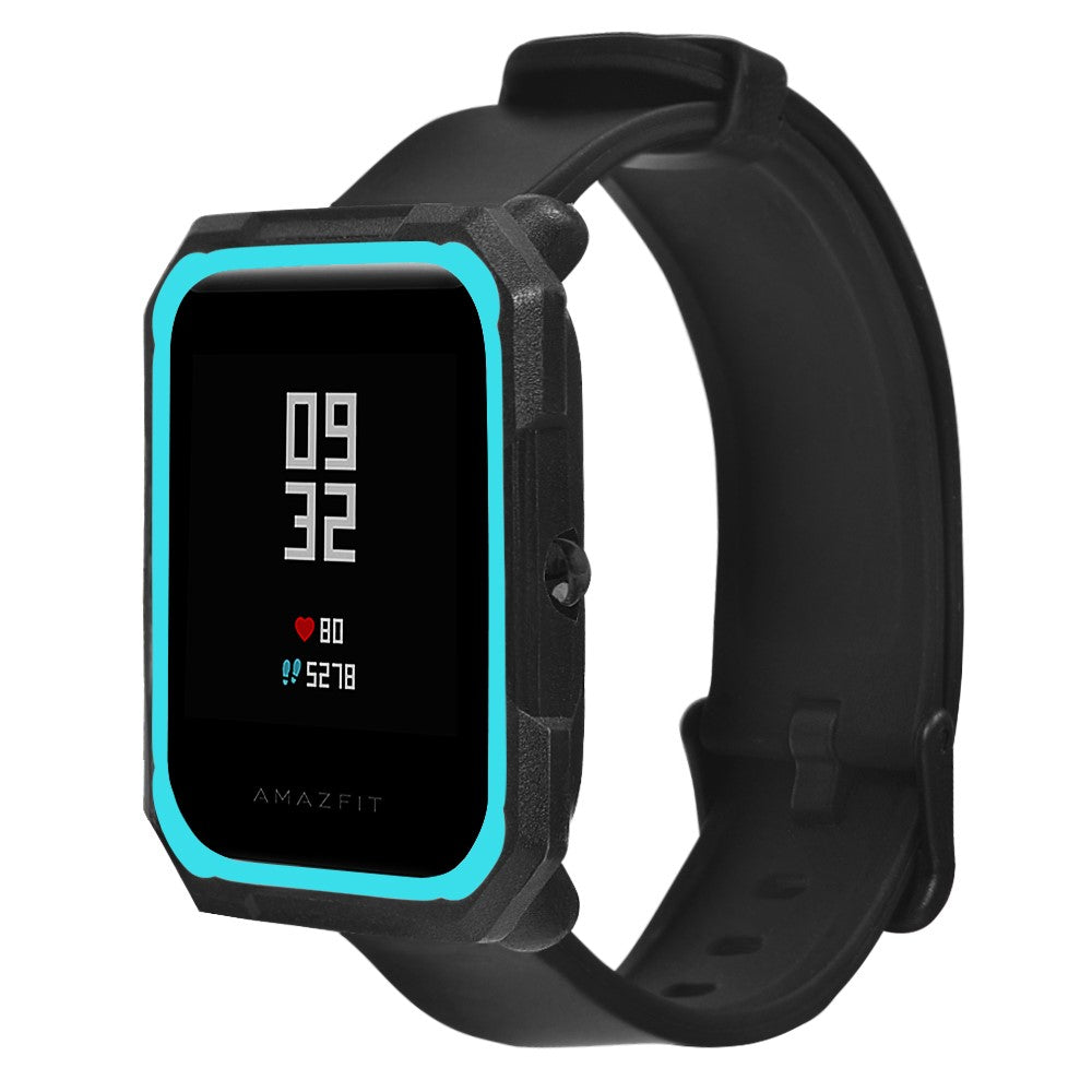 Mega Flot Silikone Cover passer til Amazfit Bip 1 / Amazfit Bip Lite - Blå#serie_5