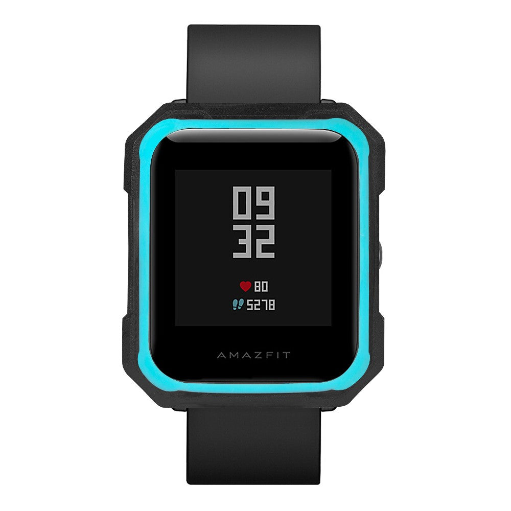 Mega Flot Silikone Cover passer til Amazfit Bip 1 / Amazfit Bip Lite - Blå#serie_5