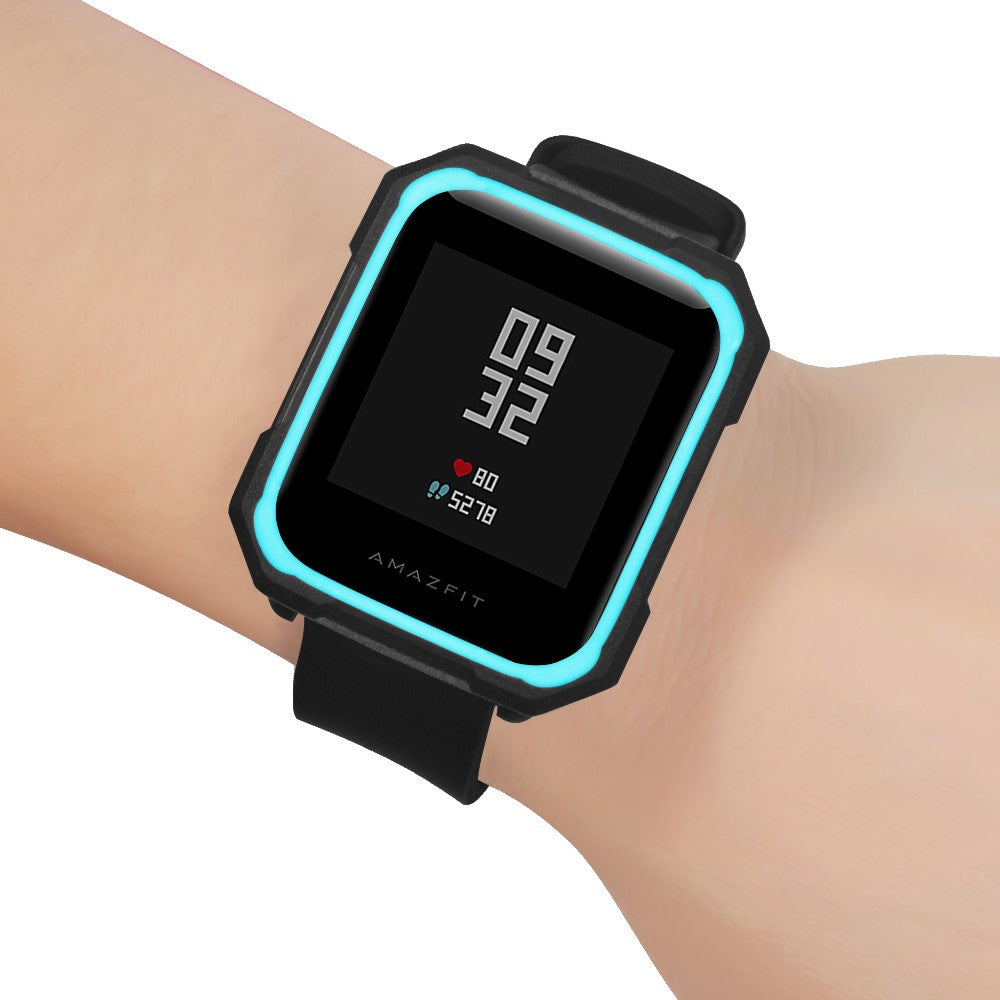 Mega Flot Silikone Cover passer til Amazfit Bip 1 / Amazfit Bip Lite - Blå#serie_5