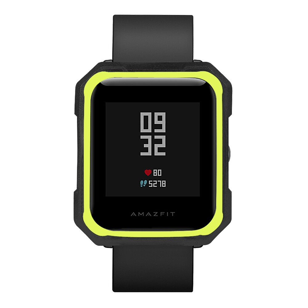 Mega Flot Silikone Cover passer til Amazfit Bip 1 / Amazfit Bip Lite - Grøn#serie_7