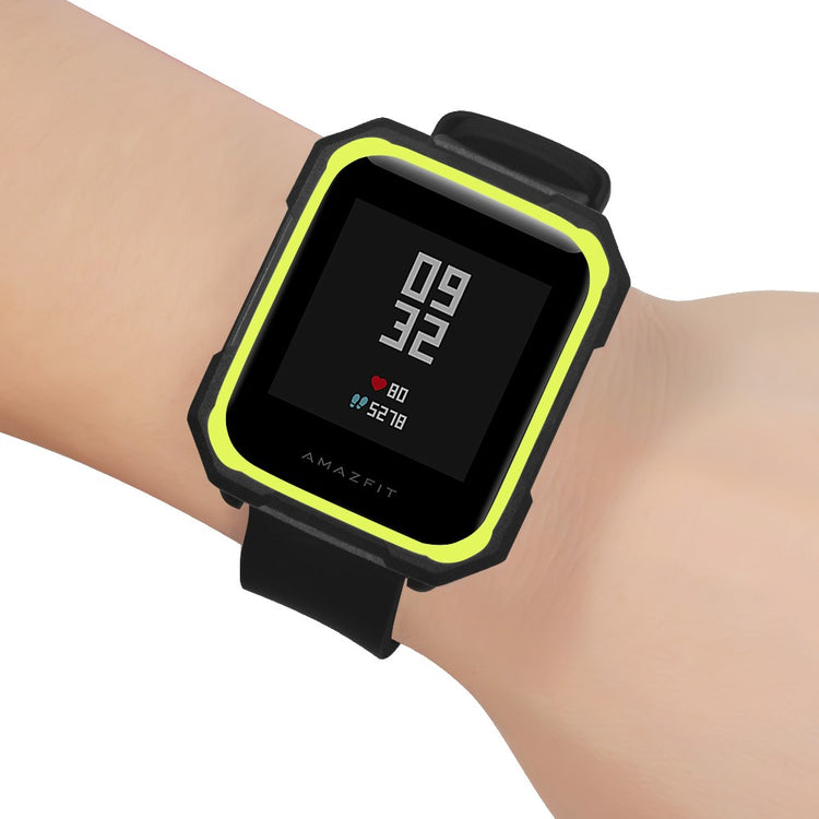 Mega Flot Silikone Cover passer til Amazfit Bip 1 / Amazfit Bip Lite - Grøn#serie_7