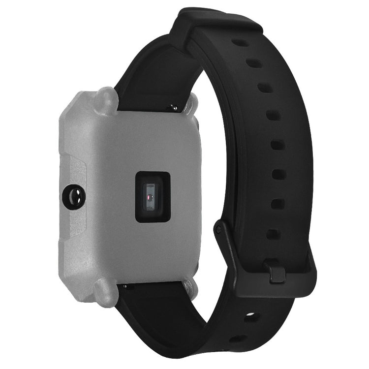 Mega Flot Silikone Cover passer til Amazfit Bip 1 / Amazfit Bip Lite - Gul#serie_8