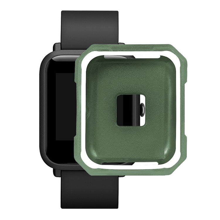 Mega Flot Silikone Cover passer til Amazfit Bip 1 / Amazfit Bip Lite - Grøn#serie_9